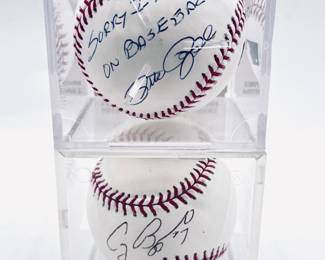 Baseballs with Signatures