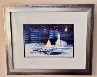 White chruch , Starry Night