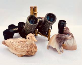 variety of hunting items