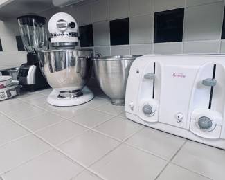 Sunbeam 4, Slice Toaster /White / Wide Slot