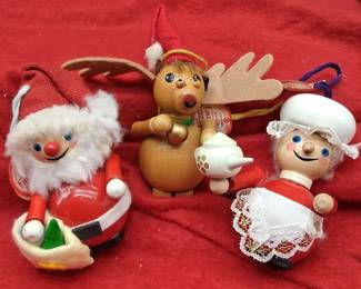 Steinbach Wooden Christmas Ornaments