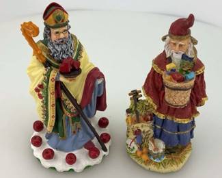 International Santa Claus Collection St. Nicholas Poland  Moteiosho Japan Figurines
