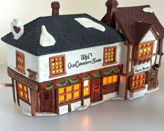 Dept 56 Dickens Village The Old Curiosity Shop HandPainted Porcelain Building