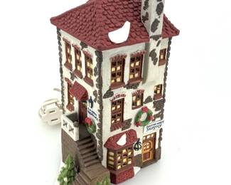 Dept 56 Dickens Village C. H. Watt Physician HandPainted Porcelain Building