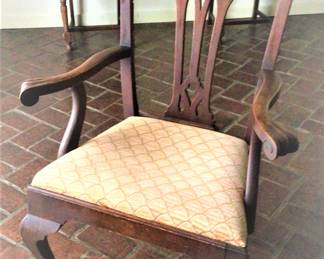 Vintage Cippendale Arm Chair