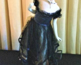 Vtg Bisque Doll