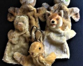 Vtg Steiff Puppets