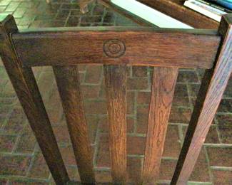A Closer Look! Oak Arts and Crafts /Mission Dining Chair