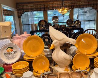 Yellow Fiesta Dishes