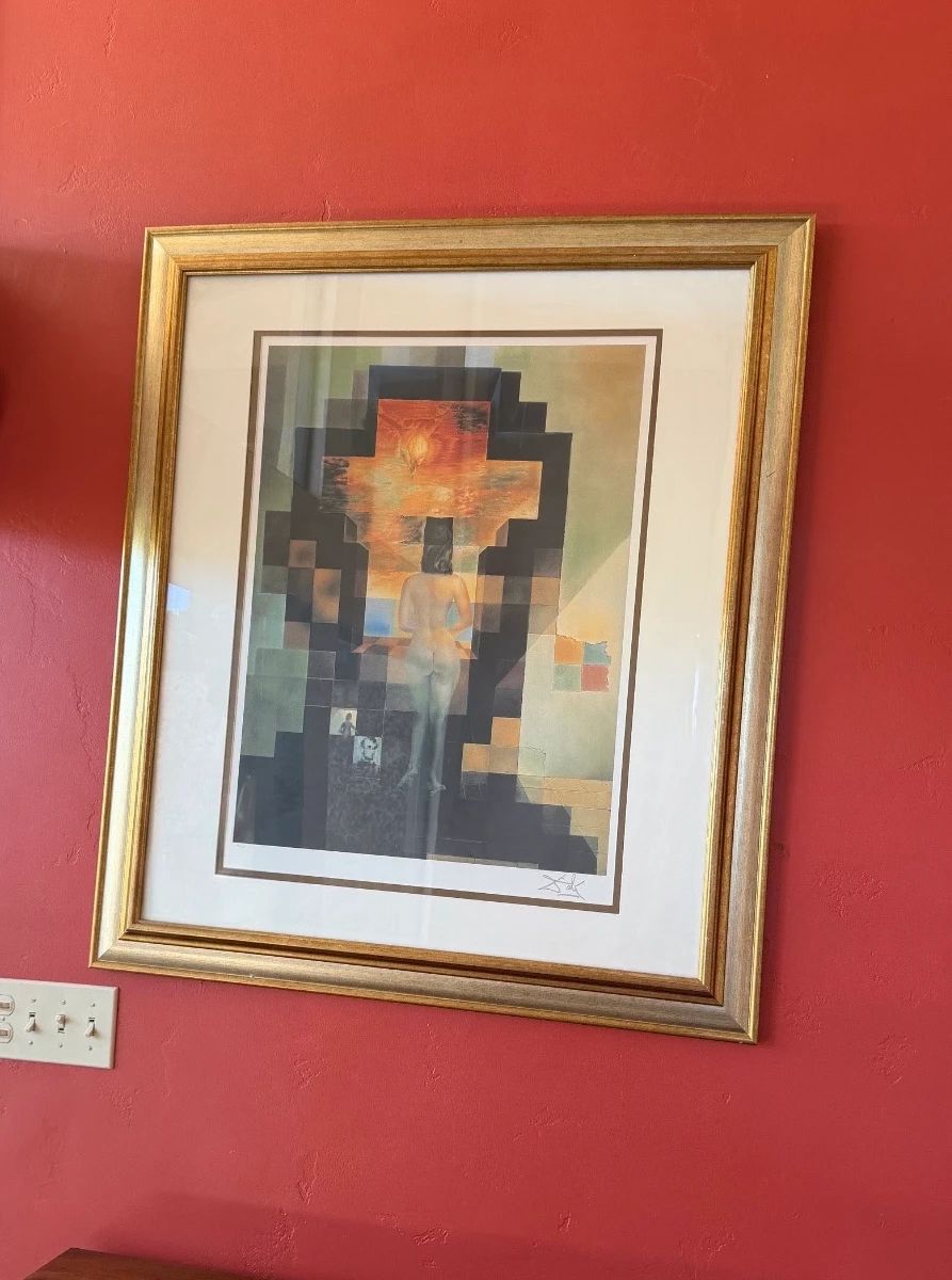 Dali  "Lincoln Dalivision"  Printograph