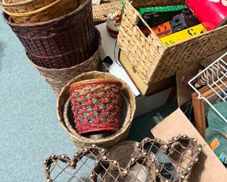 Assorted baskets