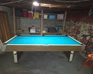 Pool Table from the 60s