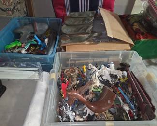 Old toys found in the basement