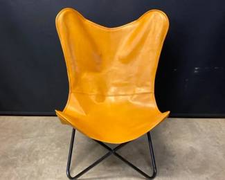 Leather Like Butterfly Chair