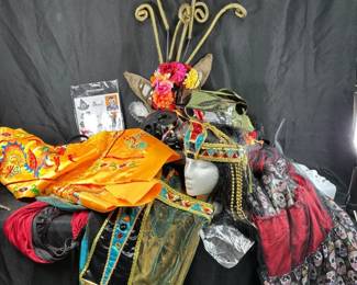 Halloween Mystery Lot Of Costume Items