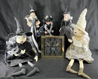 Halloween Witches Galore