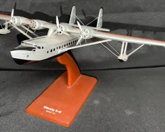 display model of the historic Sikorsky S42 Flying Boat