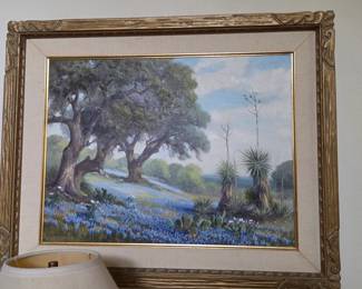 Bluebonnet art