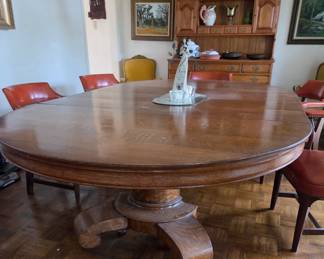 fab dining room table with leave