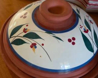 painted serving dish