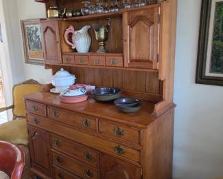 Farmhouse hutch, rustic