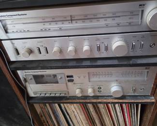 vintage stereo equipment