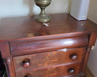 elegant nightstands, pair