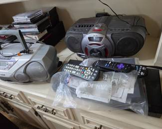 boom boxes