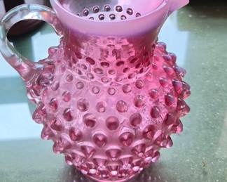 depression glass, small jug