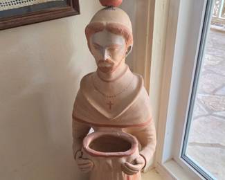 ceramic St. Francis