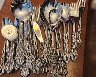 Oneida Community Chandelier 37 piece
