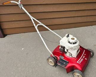 Vintage 1950s Western Auto Wizard 18 Rotary Lawn Mower