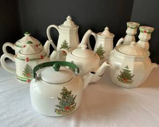 Pfaltzgraff Christmas Teapots More