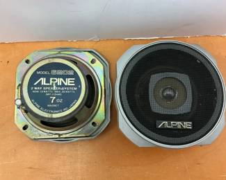 Alpine 6202 Car Speakers