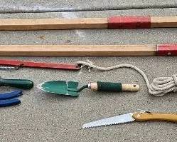 Pole Saw, Garden Trowels, Clippers More