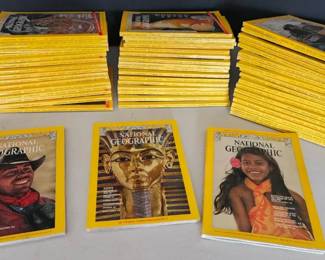 1970s National Geographic Magazines