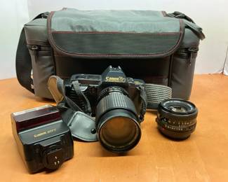Cannon T70 35mm Camera
