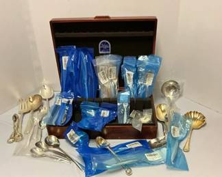 1947 Rogers Bros. Flair Pattern Silverplate More
