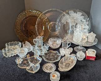 Lead Crystal Glass Pieces