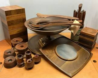 Kustom Kraft Maple Wood Items, Maxam Steel Knives, More