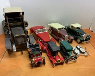 Metal Plastic Model Cars