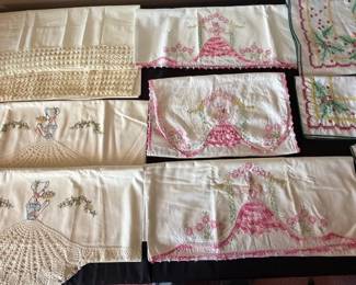 Hand Crafted Embroidery Crocheted Items