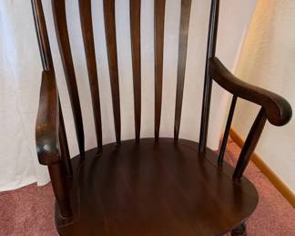 Nicholson Stone Co. Wood Rocking Chair More