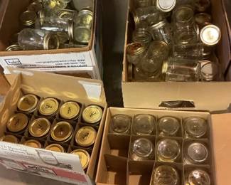Mystery Lot of Canning Jars