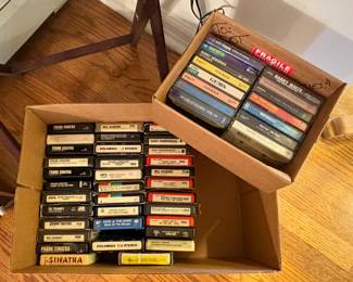VINTAGE 8 TRACKS & CASSETTES