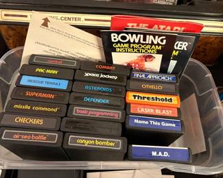 VINTAGE GAMING CARTRIDGES
