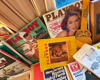 VINTAGE PLAYBOY MAGS & CALENDAR
