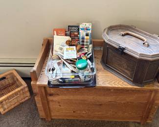TRUNK & SEWING SUPPLIES