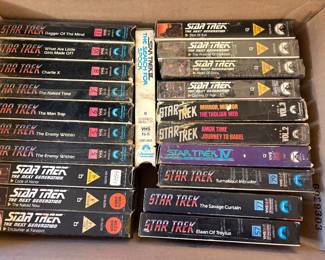 STAR TREK VHS COLLECTION
