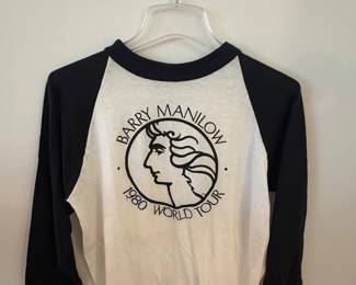 VINTAGE BARRY MANILOW CONCERT SHIRT